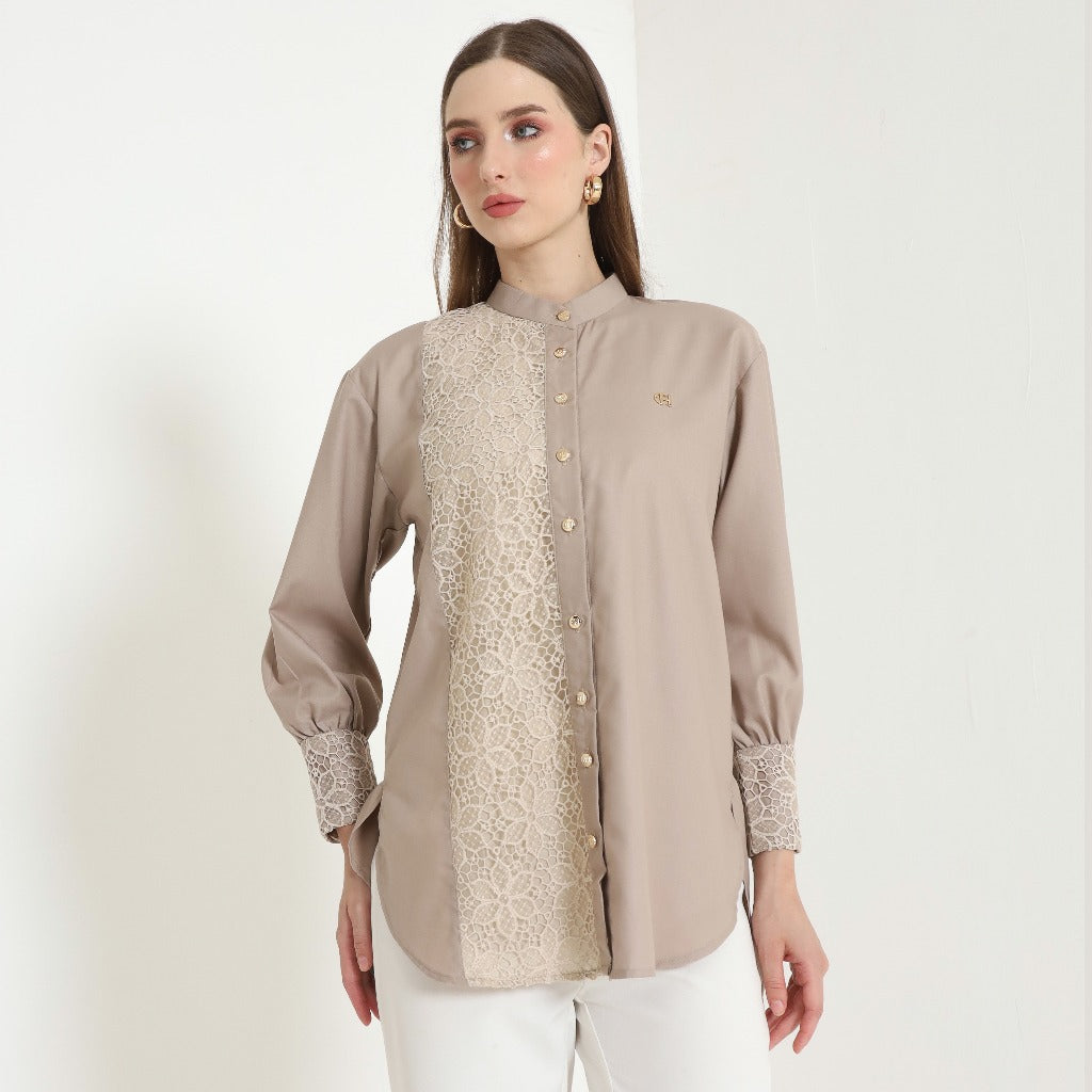Chanté - Oleta Shirt in Sand