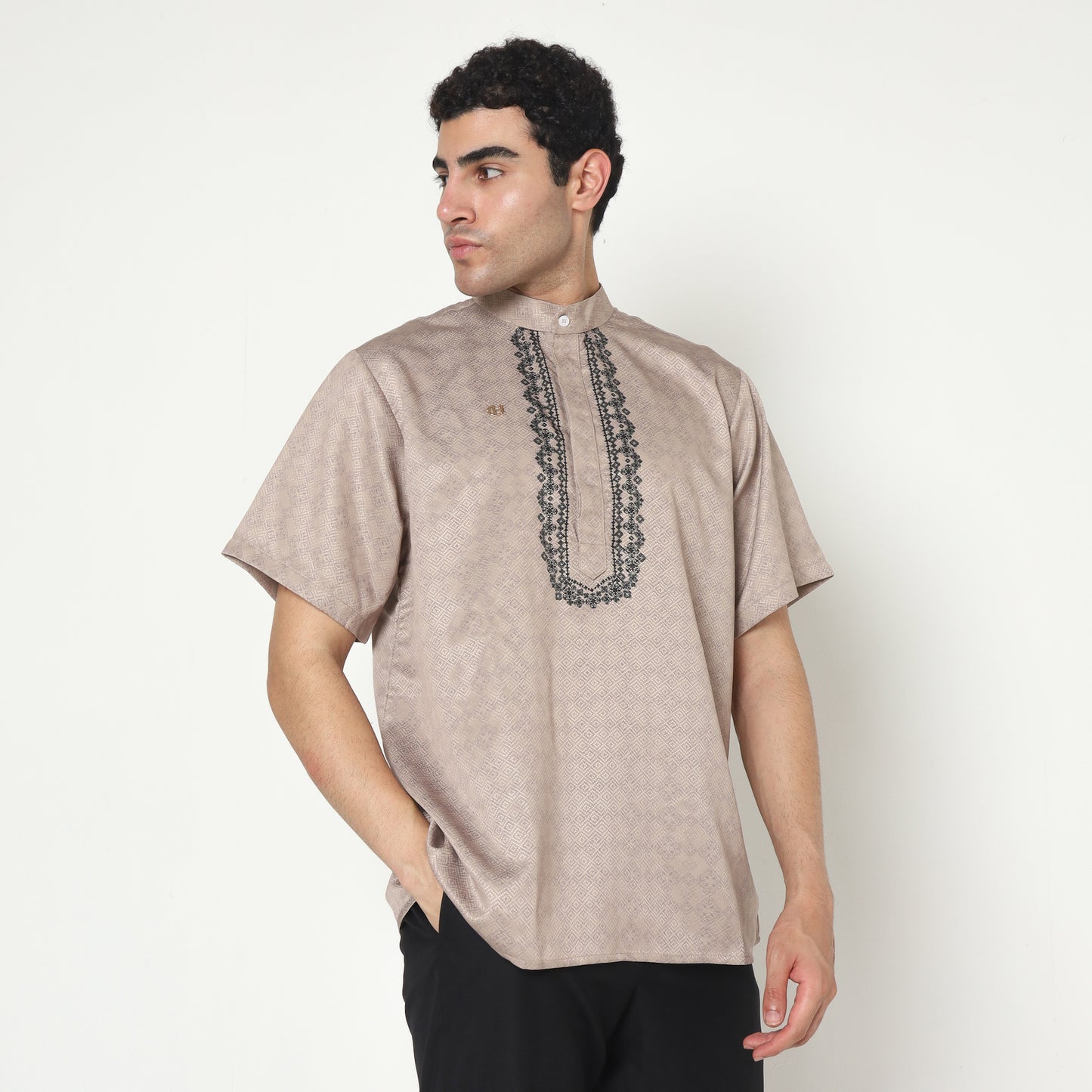 Chanté - Namir Men Shirt in Dune Brown