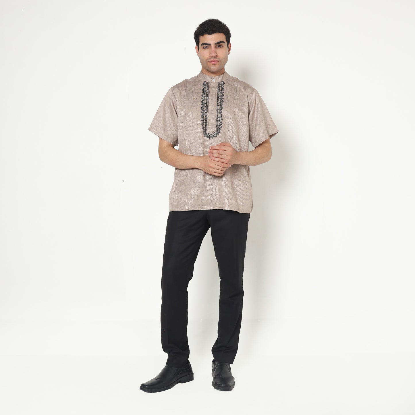 Chanté - Namir Men Shirt in Dune Brown
