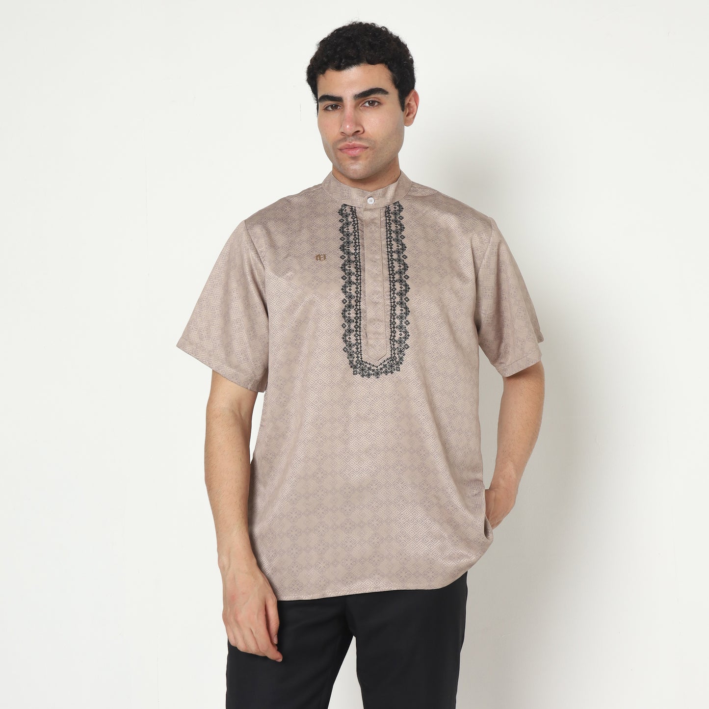 Chanté - Namir Men Shirt in Dune Brown
