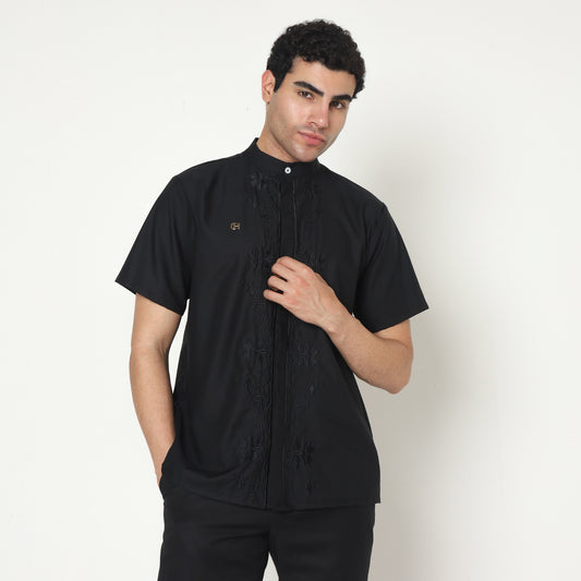 Chanté - Shakil Men Shirt in Black