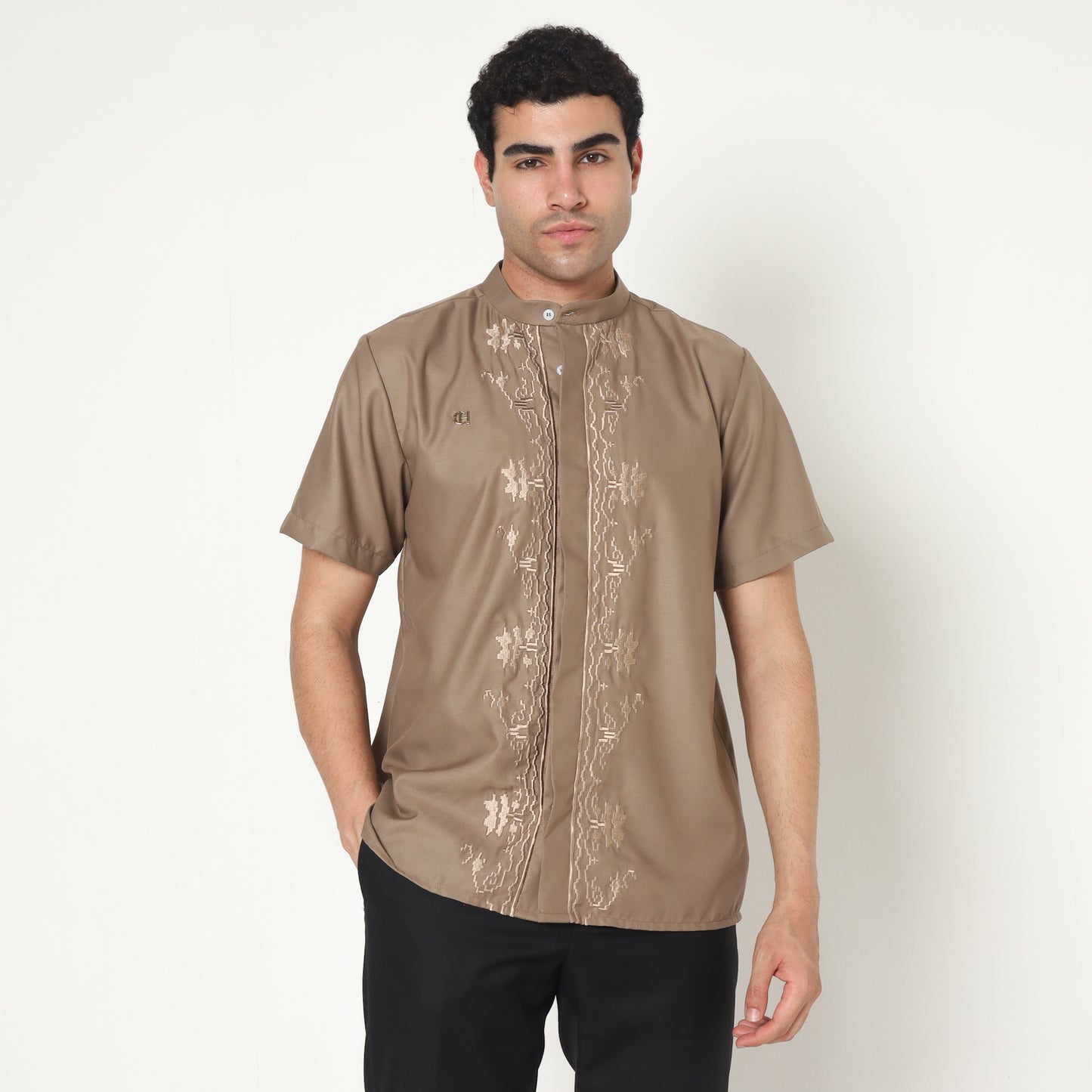 Chanté - Shakil Men Shirt in Brown