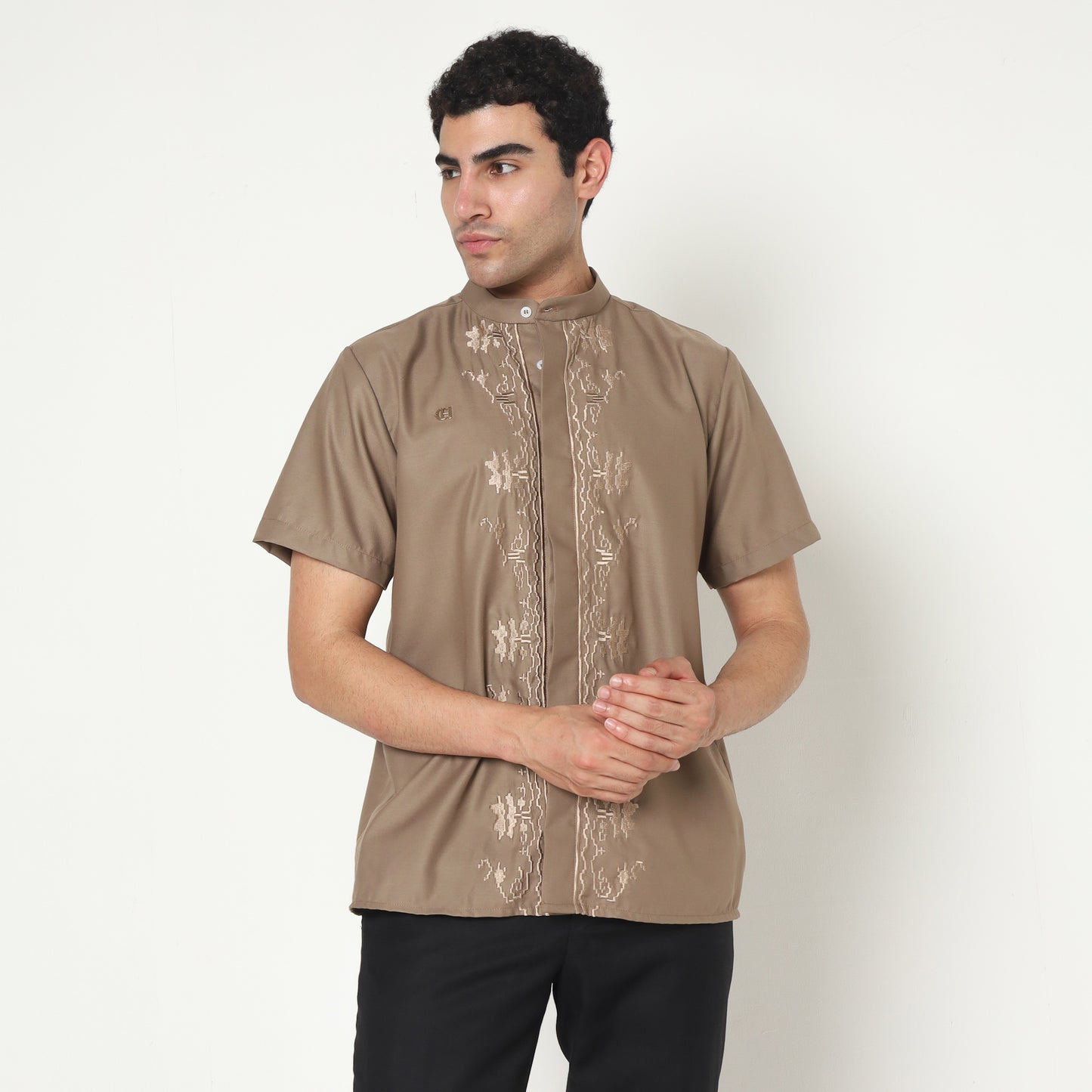 Chanté - Shakil Men Shirt in Brown