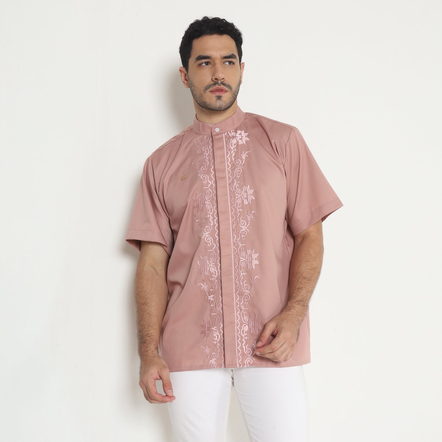 Chanté - Shakil Men Shirt in Coral