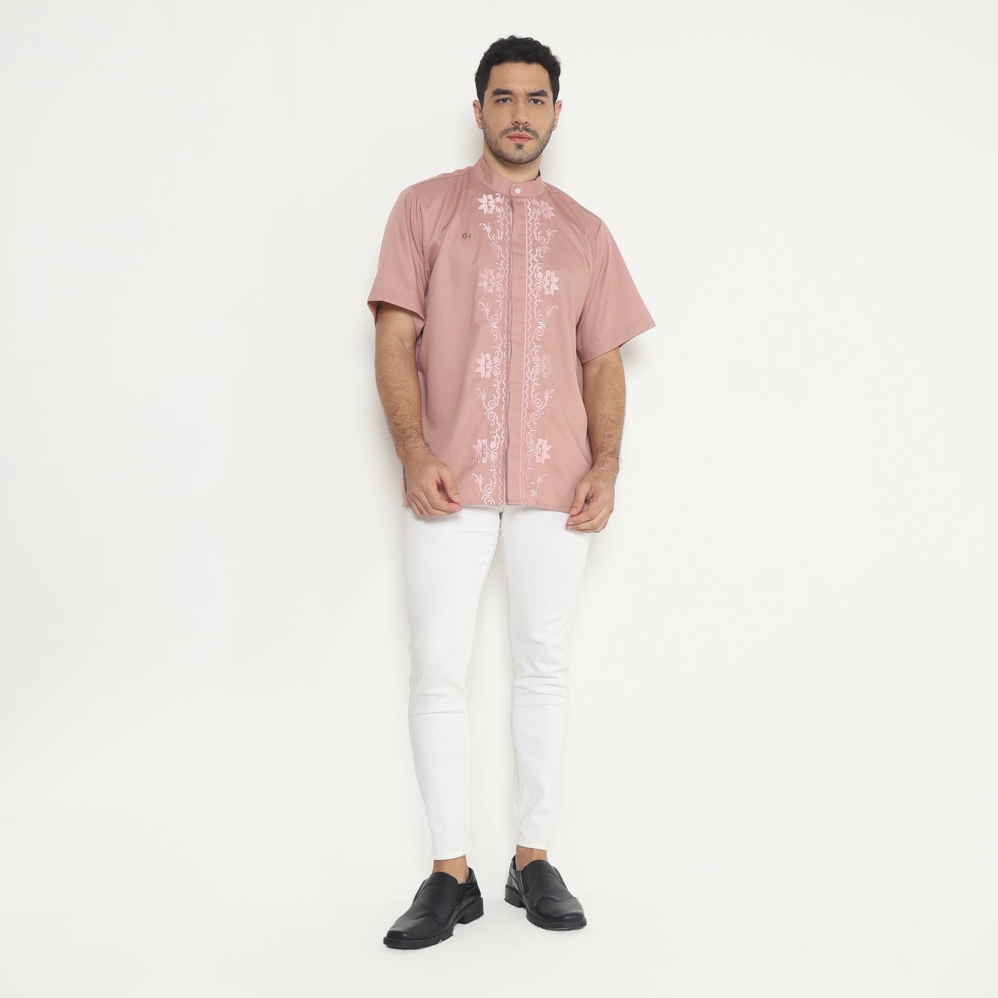 Chanté - Shakil Men Shirt in Coral