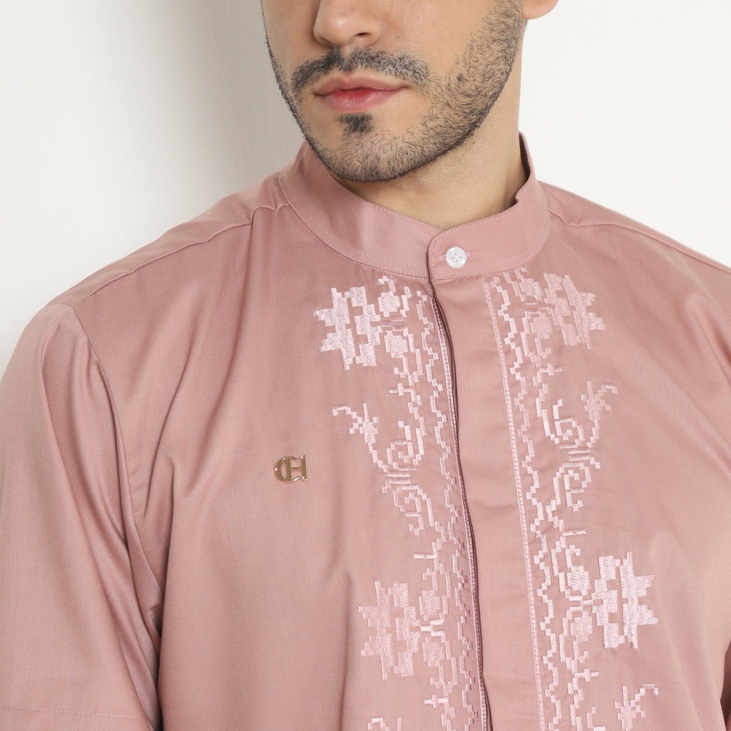 Chanté - Shakil Men Shirt in Coral