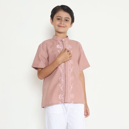 Chanté - Sakha Boy Shirt in Coral