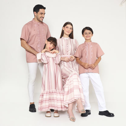 Chanté - Sakha Boy Shirt in Coral
