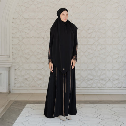 Chanté - Oksana Abaya Set in Black