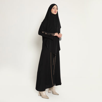 Chanté - Oksana Abaya Set in Black