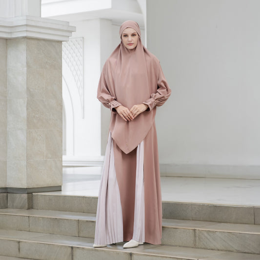 Chanté - Omaira Dress Set in Brown