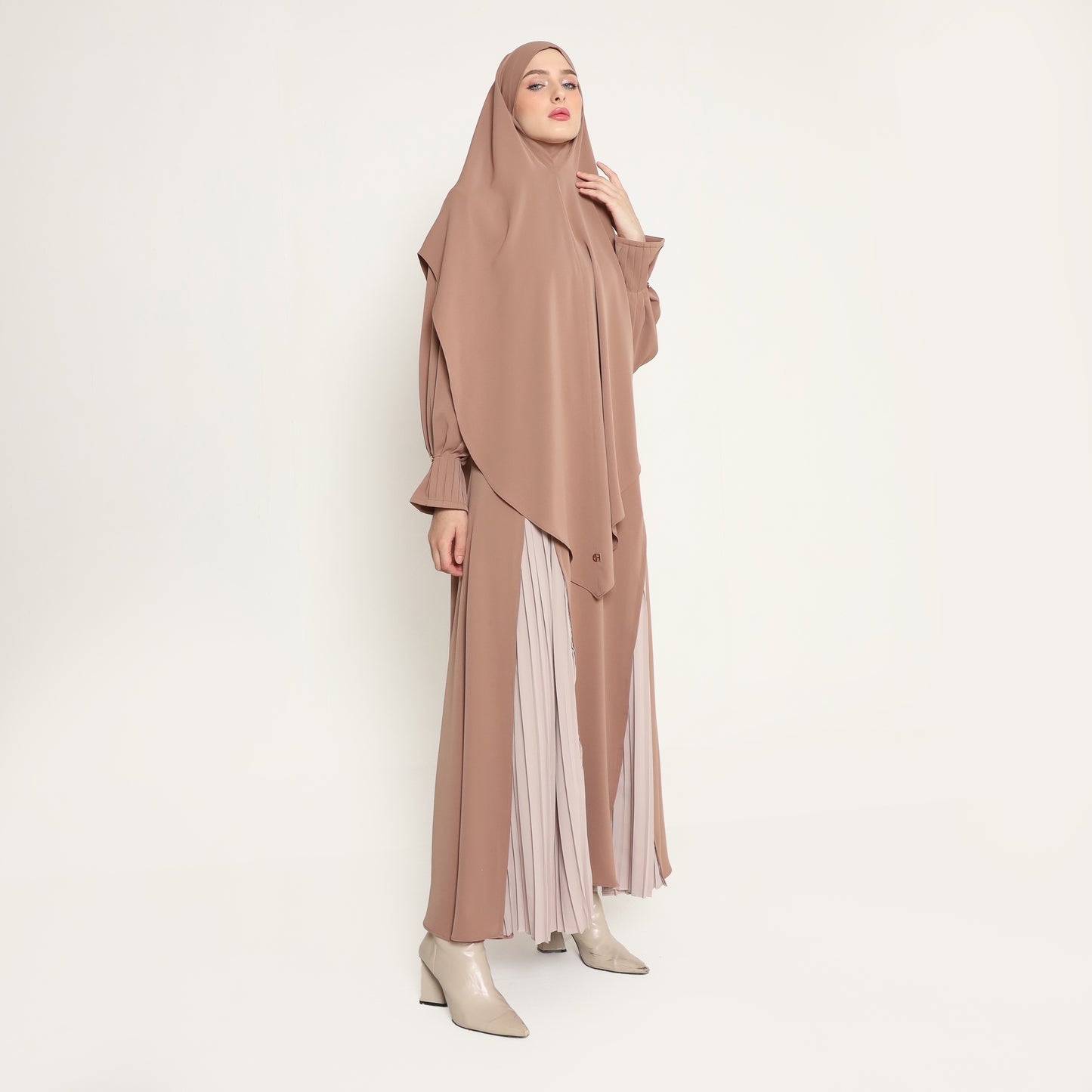 Chanté - Omaira Dress Set in Brown