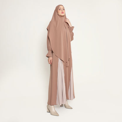 Chanté - Omaira Dress Set in Brown