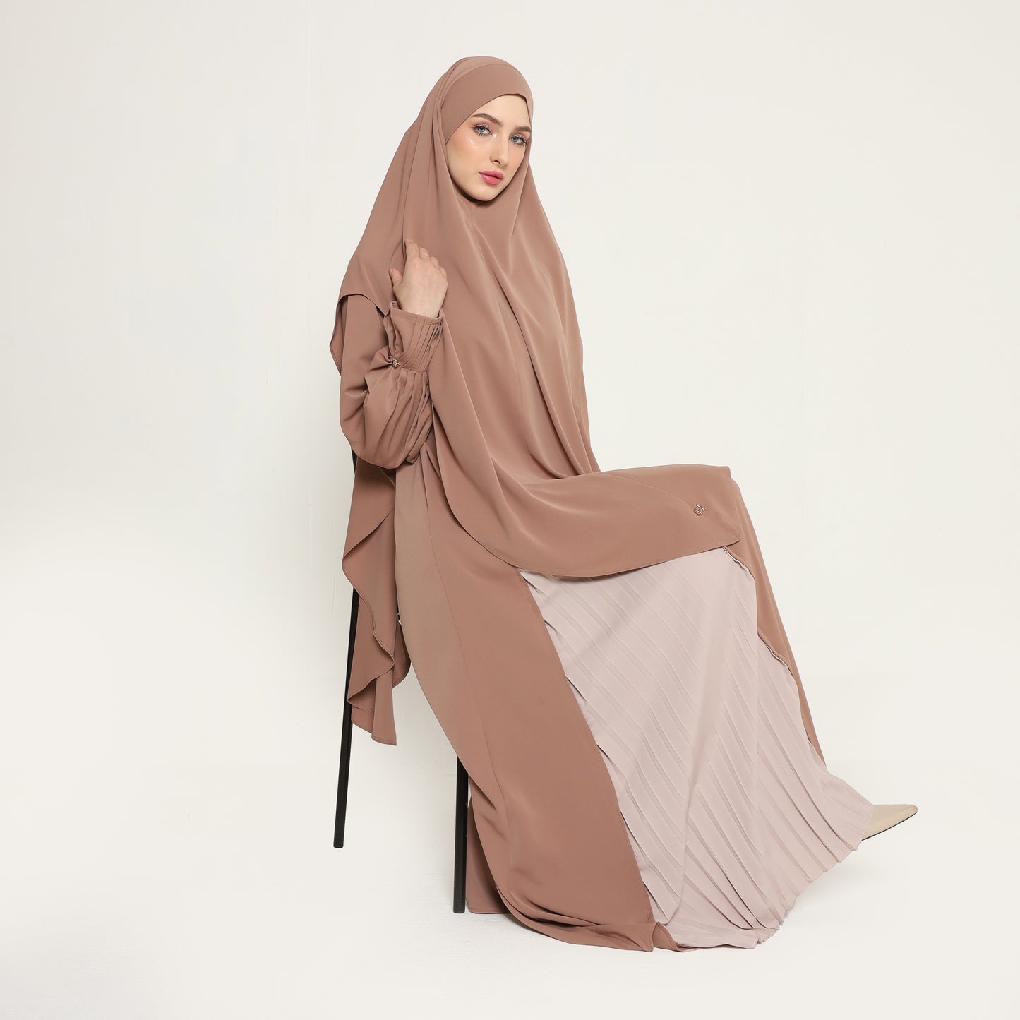 Chanté - Omaira Dress Set in Brown