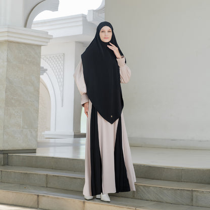 Chanté - Omaira Dress Set in Beige