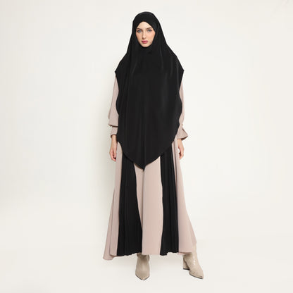 Chanté - Omaira Dress Set in Beige