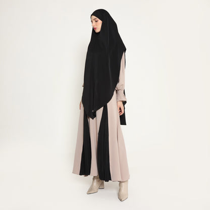 Chanté - Omaira Dress Set in Beige