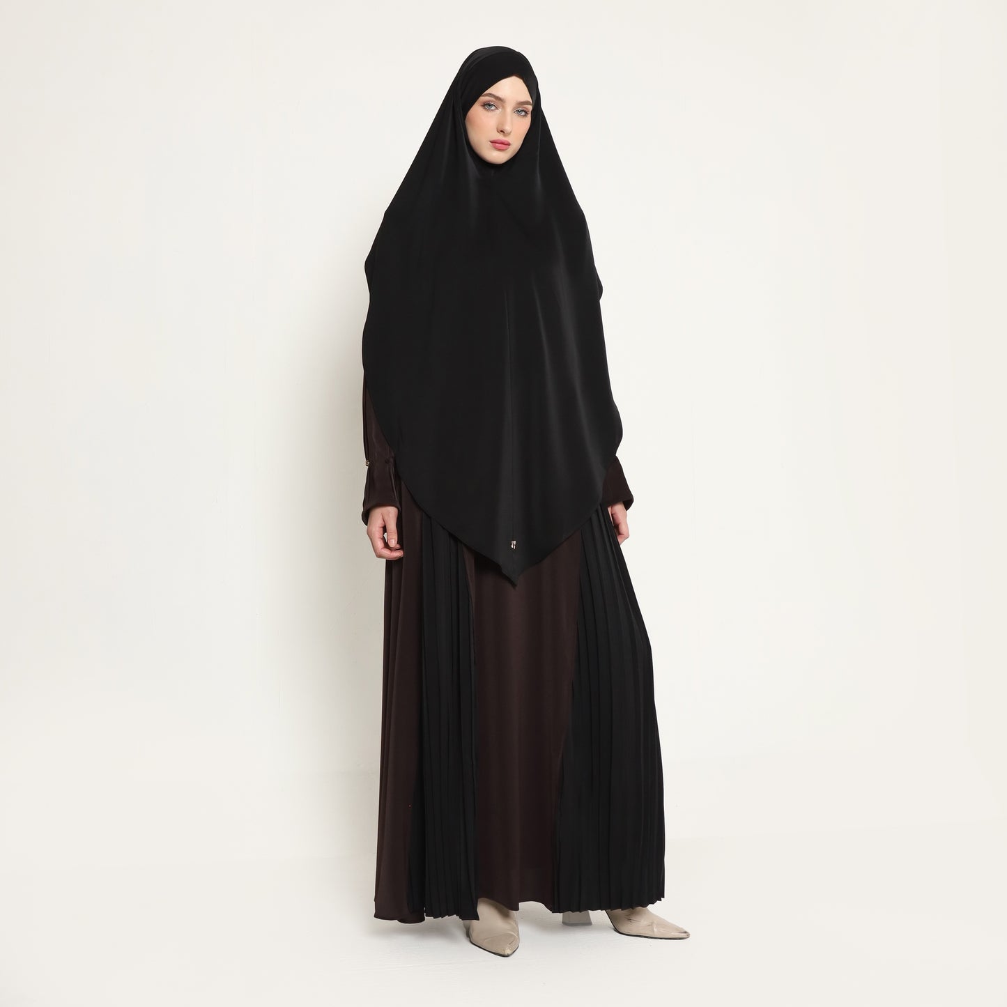 Chanté - Omaira Dress Set in Dark Choco