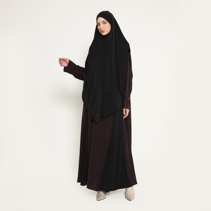 Chanté - Omaira Dress Set in Dark Choco