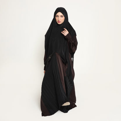 Chanté - Omaira Dress Set in Dark Choco