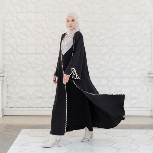 Chanté - Ozala Abaya Outer in Black