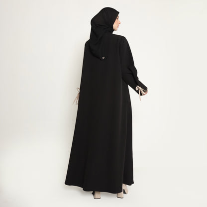 Bundle 3 - Ozala Abaya Outer in Black & Haura Inner Dress in Black