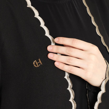 Chanté - Ozala Abaya Outer in Black