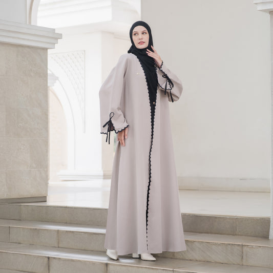 Chanté - Ozala Abaya Outer in Taupe