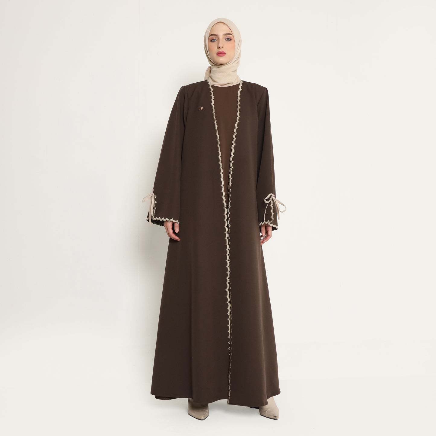 Chanté - Ozala Abaya Outer in Espresso