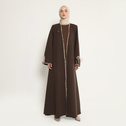 Chanté - Ozala Abaya Outer in Espresso