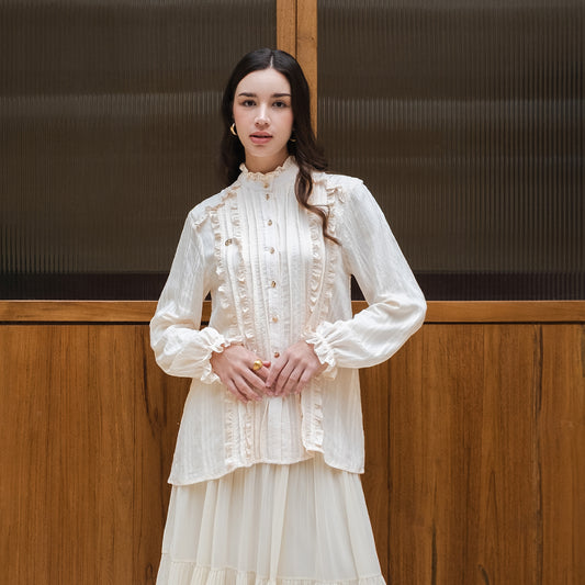 Chanté - Olianna Shirt in Ivory