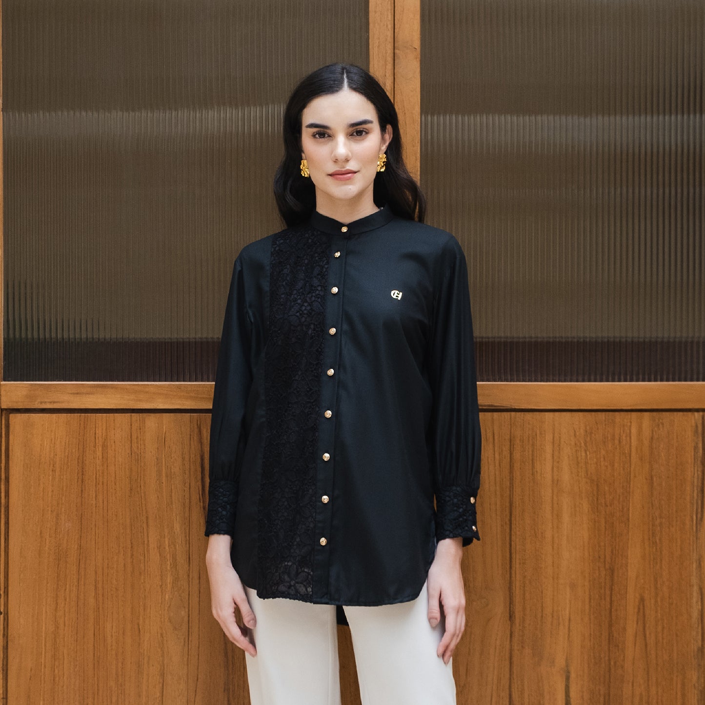 Chanté - Oleta Shirt in Black