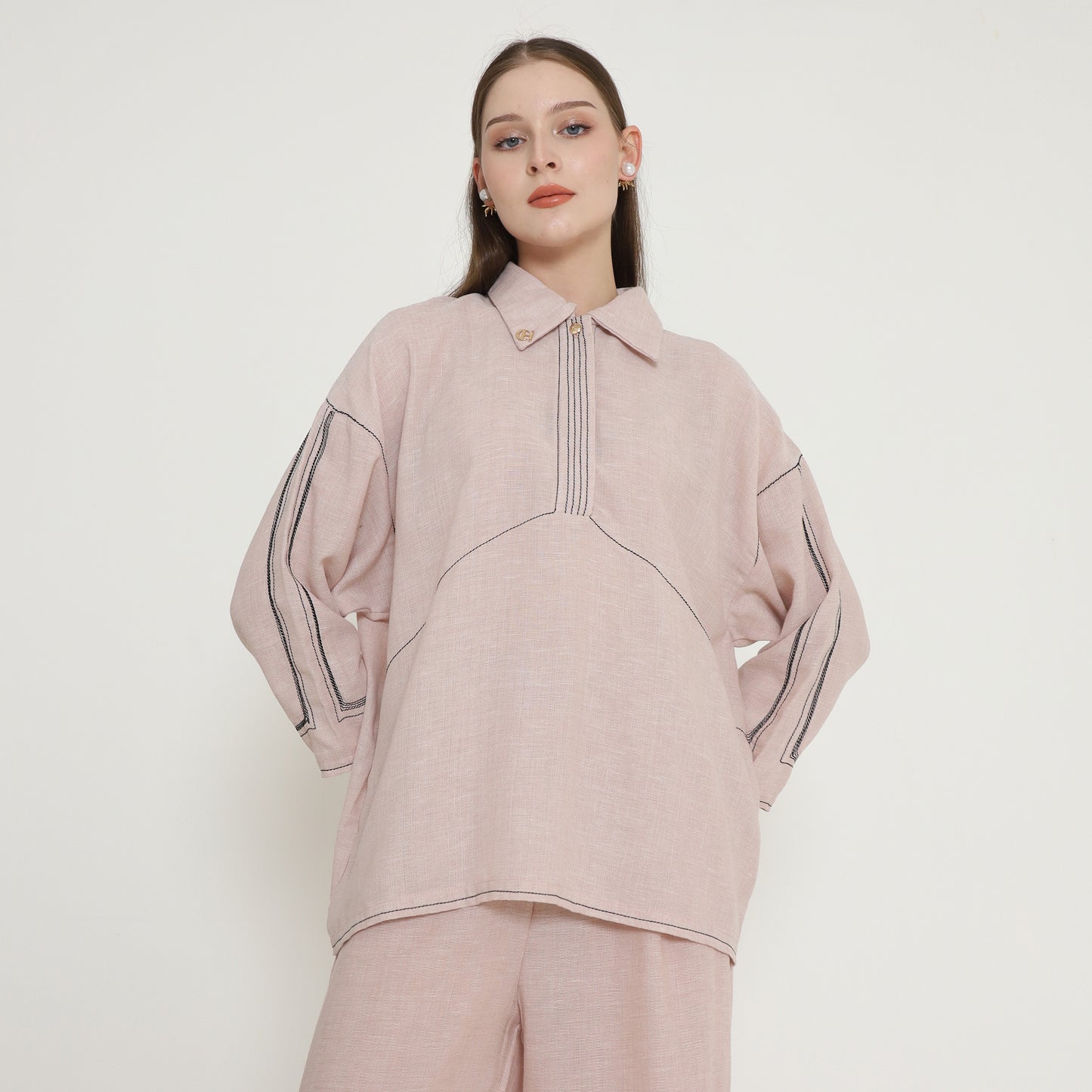 Chanté - Phoebe Blouse in Pink (Women Blouse)