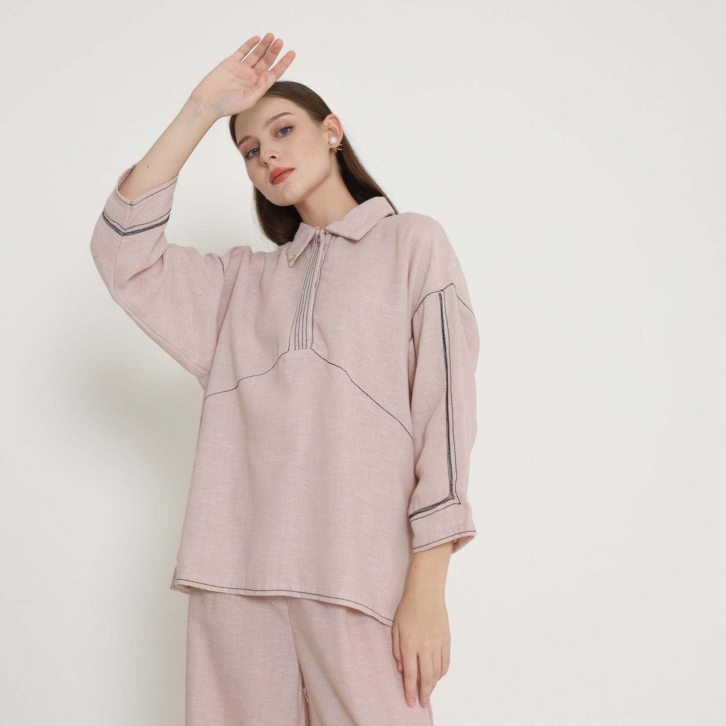 Chanté - Phoebe Blouse in Pink (Women Blouse)