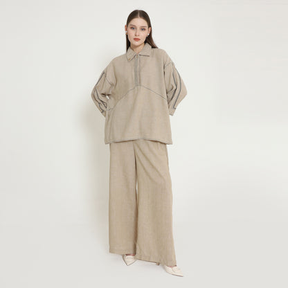 Chanté - Phoebe Blouse in Beige (Women Blouse)