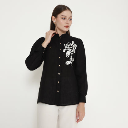 Chanté - Petalia Shirt in Black