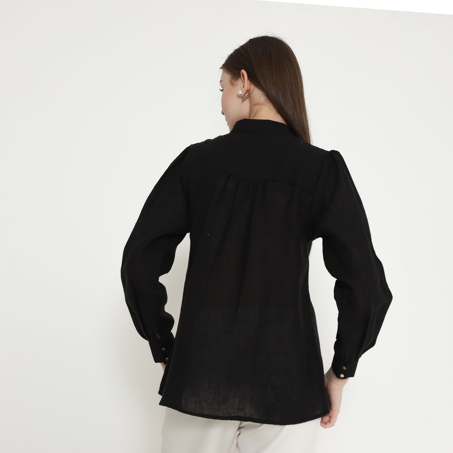 Chanté - Petalia Shirt in Black