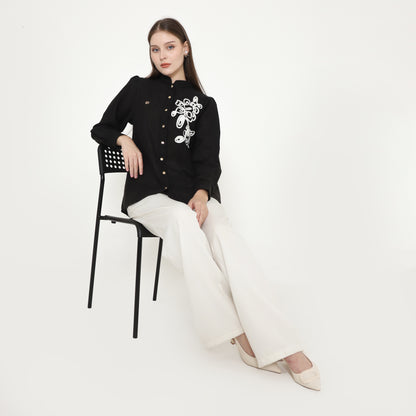 Chanté - Petalia Shirt in Black