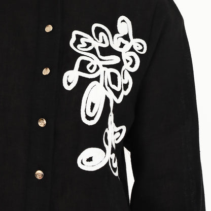 Chanté - Petalia Shirt in Black