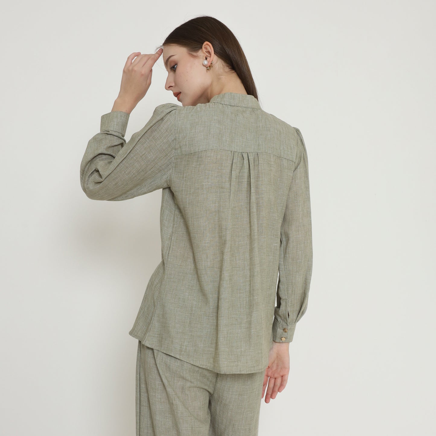 Chanté - Petalia Shirt in Sage (Women Blouse)