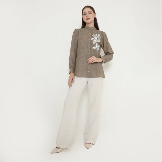 Chanté - Petalia Shirt in Cedar (Women Blouse)