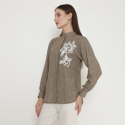 Chanté - Petalia Shirt in Cedar (Women Blouse)