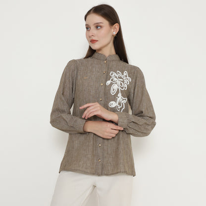 Chanté - Petalia Shirt in Cedar (Women Blouse)