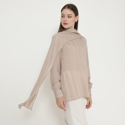 Chanté - Pricilla Blouse in Beige (Women Blouse)