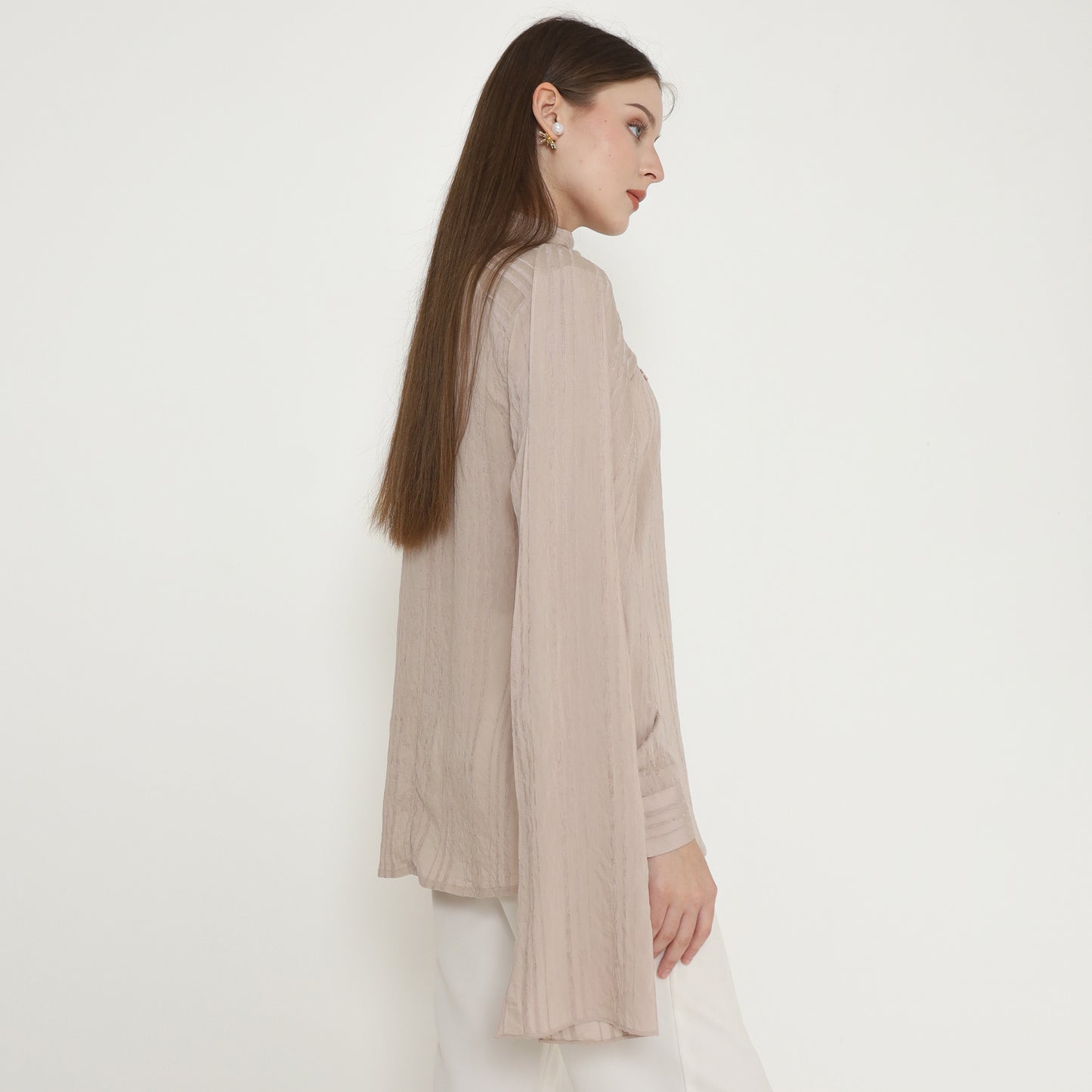 Chanté - Pricilla Blouse in Beige (Women Blouse)