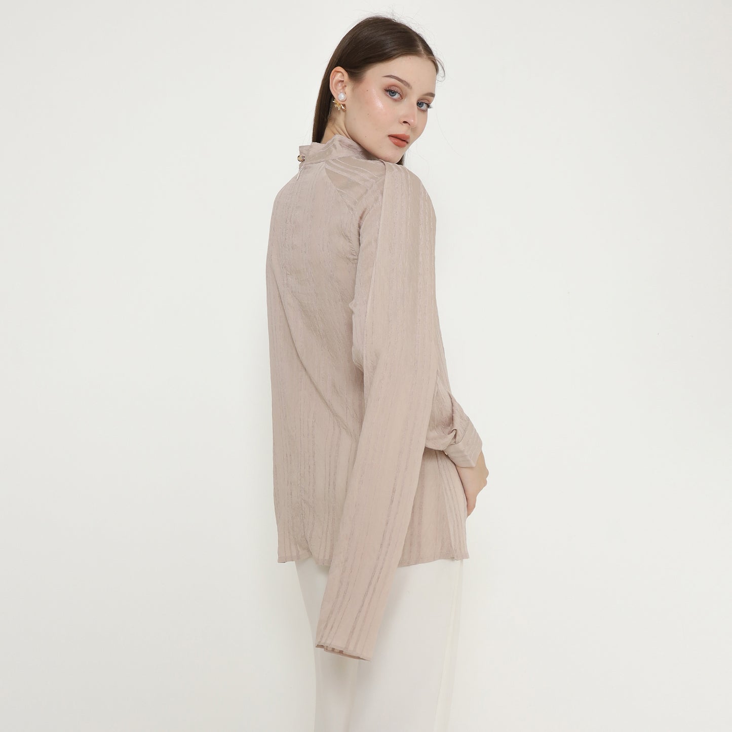 Chanté - Pricilla Blouse in Beige (Women Blouse)