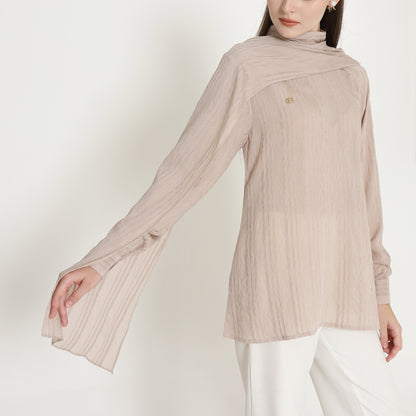 Chanté - Pricilla Blouse in Beige (Women Blouse)