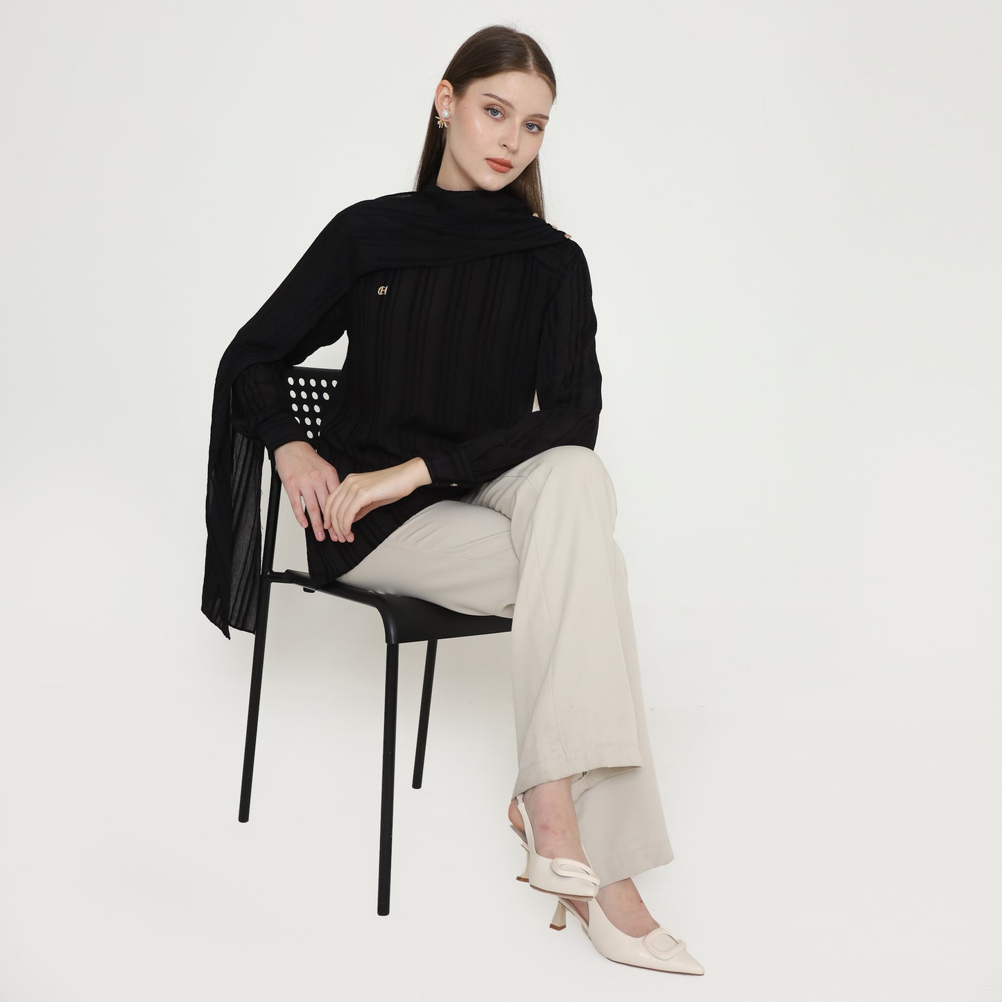 Chanté - Pricilla Blouse in Black