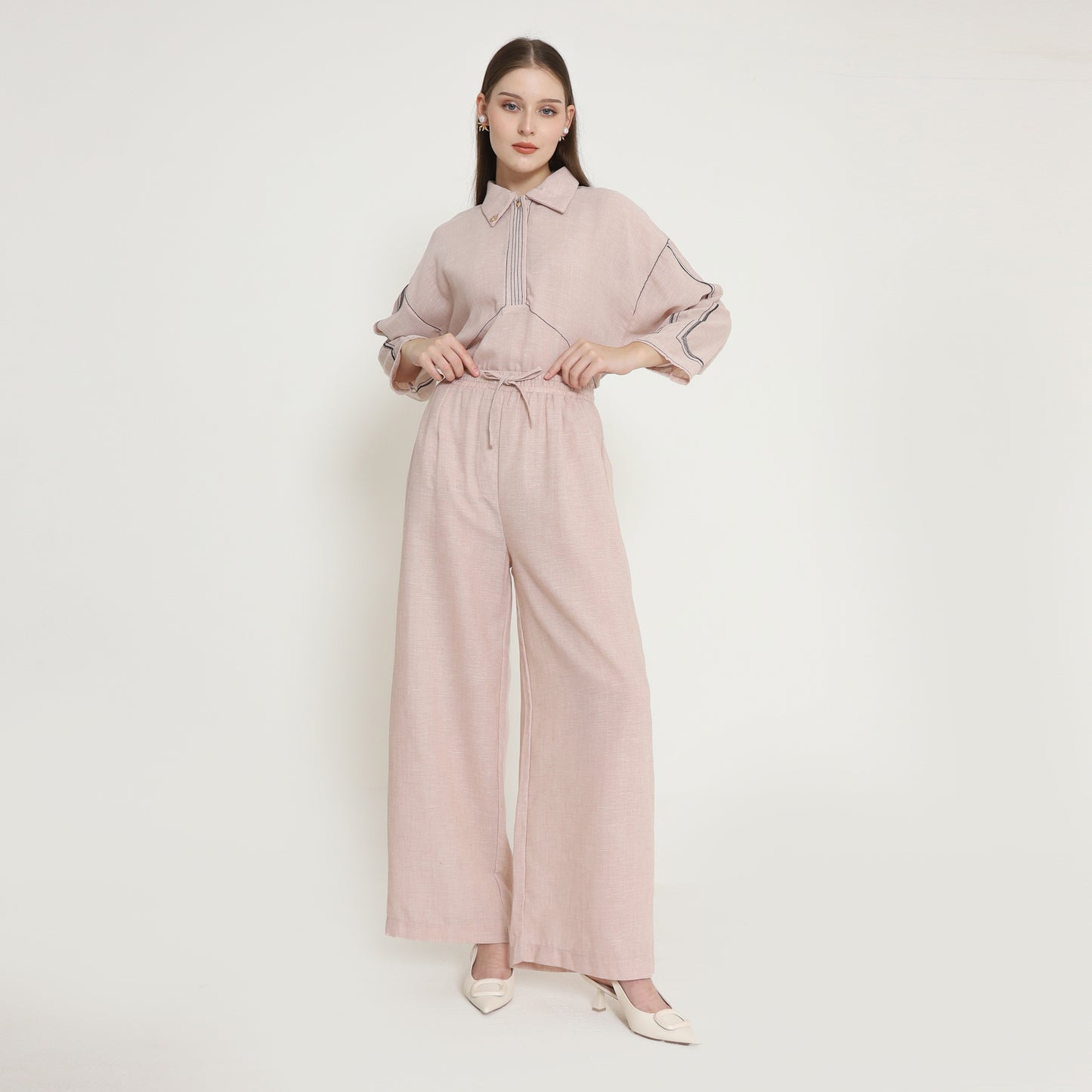 Chanté - Panama Pants in Pink (Women Pants)