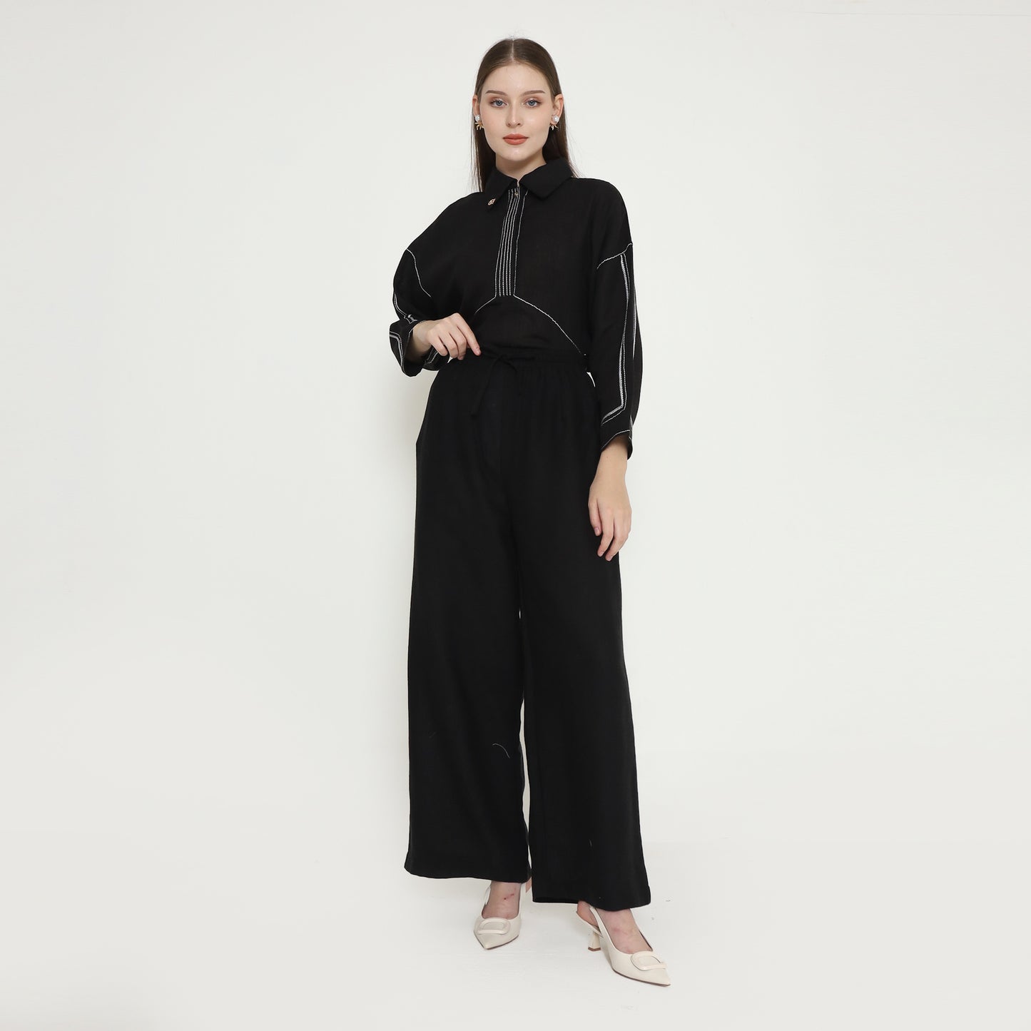 Chanté - Panama Pants in Black